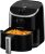 Daewoo 2L Compact Manual Air Fryer – Space-Saving Mini Air Fryer with 80-200°C Temperature Control, 30-Minute Timer, Energy Efficient, Oil-Free Cooking, Healthy Frying for Small Households