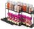 Warmiehomy Spice Rack 2 Tier Pull Out Spice Rack for Inside Cupboard, Black Kitchen Spice Organiser Vertical Slide Out Cabinet Caddy Organiser Rack Metal Seasoning Shelf Free Standing