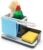 simplywire – Sink Tidy/Caddy – Kitchen Sink Organiser – Removable Drip Tray – Non-Slip – Dark Grey & White