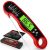 AWLKIM Instant Read Meat Thermometer for Grill and Cooking – Waterproof Fast Food Thermometer with Backlight, Digital Food Probe for Kitchen Cooking, Candy Making, Outside Gril