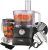 Cooks Professional Food Processor 1000W with 7 Blades, 2L Mixing Bowl & 1.8L Blender Jug | Multifunctional Kitchen Chopper & Blender Machine for Chopping Slicing Grating Kneading Blending | Black