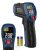 Eventek Infrared Thermometer Non-Contact Digital Laser Temperature Gun Color Display -58℉～1112℉(-50℃～600℃) Adjustable Emissivity – for Cooking/BBQ/Pizza Oven/Freezer/Fridge (Not for Human)