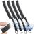 NavS Hard Bristle Crevice Cleaning Brush UK | Long and Thin Handle Grount Cleaning Brush for Hard to Reach Places in Your Bathroom, Kitchen, or Livingroom (Pack of 4)