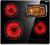 Karinear Ceramic Hob, 60cm Built-in 4 Zones Electric Cooktop with Dual Oval Zone 6600W, Hard Wired, No Plug Included