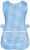 LINEN CLOSET Womens Tabards with Pockets for Men Ladies Cleaning Catering Chef Kitchen Aprons Unisex Hygea Tabard Apron Work Tabards