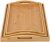 Vencier Bamboo Serving Trays – Set of 3 | Wooden Platters | Raised Edges & Lightweight | Perfect for Breakfast in Bed & Tea | Board with Handles