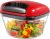 Manual Pull Food Chopper, Hand Pull String Onion Chopper Dicer for Kitchen, Easy Cleaning food Chopper for Vegetables, Fruits (500 ML)