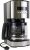 Kenmore Filter Coffee Machines 12-Cup Drip Coffee Makers with 1.8L Glass Pot for Ground Coffee Digital Display Programmable Timer Reusable Filter Auto Shut Off Warming Plate Kitchen Appliances Black
