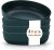 Kyraton Pasta Bowls Set of 4, 1.1L Large Pasta Serving Bowl Plastic Unbreakable Serving Dishes (Dark Green)