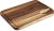 Cole & Mason Berden Carving Board, Meat Chopping Board/Cutting Board with Juice Groove, Acacia Wood, (L) 467 mm x (W) 347 mm x (D) 29 mm, Not Suitable for The Dishwasher