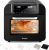 16L Air Fry Oven with Rotisserie Large Capacity Up to 230°C 9 Smart Cooking Functions Air Fry Roast Grill Bake Dehydrate & More Easy Digital Controls Countertop Oven