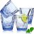 Plastic Tumblers, 300ml Unbreakable Tumblers Plastic Cups Glasses, Reusable Water Cups Acrylic Drinking Glasses, 10 Oz Portable Drinkware Water Tumblers for Juice, Beer, Picnic, Party Camping, 4 Pack