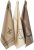 DII Cotton French Jacquard Dish Towels, Set of 3, Decorative Tea Towels for Everyday Kitchen Cooking and Baking-French Macaroons