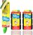 Washing Up Sponges Soap Dispensing Magic Handle, Super Scrubbing Kitchen Cleaner Flash Scourer Bathroom Scrub Sponge Scraper Refill (Bundle by FREYPAC) (Handle plus 7 Heavy Duty Sponge Refills)