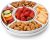 MALACASA Porcelain Divided Serving Dishes, Appetizers Tray, Serving Tray for Party – Perfect for Chips and Dip, Fruit, Veggies, Candy and Snacks, Divided Serving Platter, White