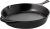 KICHLY 26 cm Pre-Seasoned Cast Iron Skillet Frying Pan with 2 Handles for Ease of use, Induction Compatible Cookware for Indoor & Outdoor Use (10.25 Inch, 26 cm, Cast Iron Pan, Induction Compatible)