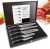 Sharp Knife Set, 5 Pieces Professional Chef Knives Sets, Damascus Kitchen Knives with Gift Box, High Carbon Stainless Steel Ultra Sharp Blades, Ergonomic Handle, Home Cooking Gift for Men Women