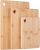 Vencier Thick Wooden Cutting Boards Set – Perfect for Meat Carving, Vegetable and Bread Cutting – Bamboo Chopping Board Ensemble (3pc Set)