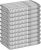 A & B TRADERS Wonderdry Tea Towels Kitchen Pack of 10, Cotton Absorbent Long Lasting Catering Bar Towels (Grey)
